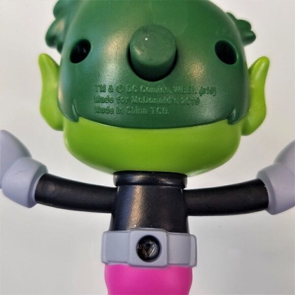 2019 DC Comics Teen Titans Go Beast Boy McDonald's Happy Meal Toy - Picture 4 of 5